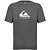 Camiseta Quiksilver Full Logo Plus Size WT25 Preto Mescla - Imagem 3