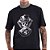 Camiseta MCD Aviamentação Caveira SM26 Masculina Preto - Imagem 1