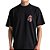Camiseta Volcom Comfort Snake Peace SM26 Masculina Preto - Imagem 1