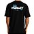 Camiseta Hurley Letters Maxfit SM26 Masculina Preto - Imagem 2