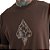 Camiseta MCD Espada Relevo WT26 Masculina Marrom Ruina - Imagem 3