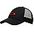 Boné Oakley Trucker Ellipse Hat Pitch Black/Flame Red - Imagem 1