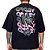 Camiseta Oakley B1B Warp Graphic SS Masculina Jet Black - Imagem 2