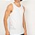 Regata Quiksilver Outline Side Logo SM26 Masculina Branco - Imagem 3