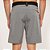 Bermuda Quiksilver Street Trunk Heather 20 SM26 Cinza Mescla - Imagem 2