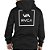 Moletom RVCA Canguru VA All The Way WT25 Masculino Preto - Imagem 2