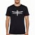 Camiseta Osklen Slim Vintage Libelula Gaze Masculina Preto - Imagem 1