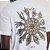 Camiseta MCD Ciclo Mãos WT26 Masculina Branco - Imagem 3