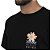 Camiseta Hurley New Flower WT26 Masculina Preto - Imagem 3
