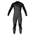 Long John Mormaii ML Chestzip 3-2mm Kombat Surf Cinza/Preto - Imagem 1