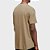 Camiseta Osklen Light linen Libelula Masculina Caqui - Imagem 2