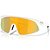 Óculos de Sol Oakley RSLV 141 Matte White Prizm 24k - Imagem 1