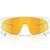 Óculos de Sol Oakley RSLV 141 Matte White Prizm 24k - Imagem 3