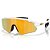 Óculos de Sol Oakley Stunt Devil A Matte White Prizm 24K - Imagem 1