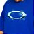 Camiseta Oakley Icy Ellipse SS WT26 Masculina Cristal Blue - Imagem 3