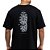 Camiseta Oakley Teeth Footprint SS WT26 Masculina Blackout - Imagem 2