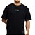 Camiseta Oakley Teeth Footprint SS WT26 Masculina Blackout - Imagem 1