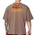 Camiseta Oakley Mad Science Logo WT26 Masculina Cocoa Brown - Imagem 2