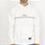Moletom Quiksilver Canguru Emb Three Logo WT26 Branco - Imagem 1