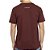Camiseta Quiksilver Chrome Three Logo WT26 Masculina Vinho - Imagem 2
