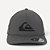 Boné Quiksilver Aba Curva Amped Up Twill WT26 Cinza - Imagem 3