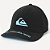 Boné Quiksilver Aba Curva Blue Logo WT26 Preto - Imagem 1