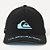 Boné Quiksilver Aba Curva Blue Logo WT26 Preto - Imagem 3