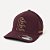 Boné Quiksilver Aba Curva Chrome Three Logo WT26 Vinho - Imagem 1