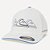 Boné Quiksilver Aba Curva Emb Three Logo WT26 Branco - Imagem 1