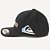 Boné Quiksilver Aba Curva Gradient Type Antique WT26 Preto - Imagem 4