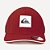 Boné Quiksilver Aba Curva Emb Hard Hitter WT26 Vermelho - Imagem 3