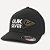 Boné Quiksilver Aba Curva Silver Transfer Emb WT26 Preto - Imagem 1