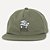 Boné RVCA Aba Reta Keep Looking WT26 Verde Militar - Imagem 1