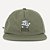 Boné RVCA Aba Reta Keep Looking WT26 Verde Militar - Imagem 3