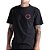 Camiseta Volcom Round Out WT26 Masculina Preto - Imagem 1