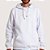 Moletom Hang Loose Canguru Typo WT26 Masculino Branco - Imagem 1