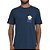Camiseta Hurley New Flower WT26 Masculina Marinho - Imagem 1