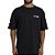 Camiseta Hurley Block Party Maxfit WT26 Masculina Preto - Imagem 1