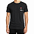 Camiseta Osklen Slim Vintage SK8 Rose Masculina Preto - Imagem 1
