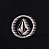 Camiseta Volcom Circle Stone WT26 Masculina Preto - Imagem 3