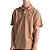 Camisa Volcom Polo Classic Stone WT26 Masculina Marrom - Imagem 1