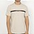 Camiseta Quiksilver Bait Stripe WT26 Masculina Areia - Imagem 1
