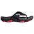 Chinelo Oakley Titan WT26 Masculino BlackRed - Imagem 1