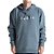 Moletom Volcom Canguru Stone Lunar WT26 Cinza Chumbo - Imagem 1