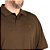 Camisa Polo Osklen Tridente Touch Masculino Marrom Onix - Imagem 3