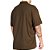 Camisa Polo Osklen Tridente Touch Masculino Marrom Onix - Imagem 2