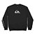 Moletom Quiksilver Careca Comp Logo WT26 Masculino Preto - Imagem 1
