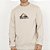Moletom Quiksilver Careca Comp Logo WT26 Masculino Areia - Imagem 1