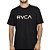 Camiseta RVCA Big RVCA WT26 Masculina Preto - Imagem 1