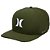 Boné Hurley Aba Curva Icon WT26 Militar - Imagem 1